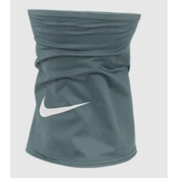 NIke Neckwarmer Winter Warrior Neck Gaitor Green Football Soccer Dri-Fit Scarf - Picture 1 of 4